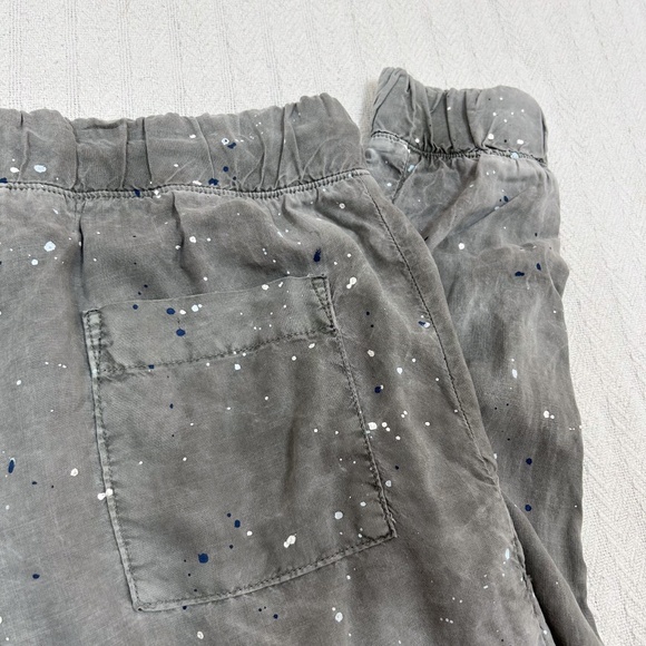 CLOTH & STONE for Anthropologie Women's Paint Splatter Jogger Pants Size XS Gray - Picture 8 of 12